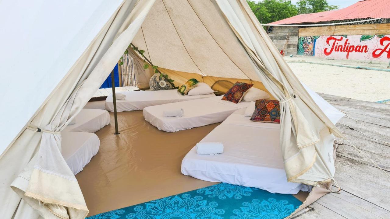 Tintipan Ashram Hostel & Glamping Tintipan Island Extérieur photo